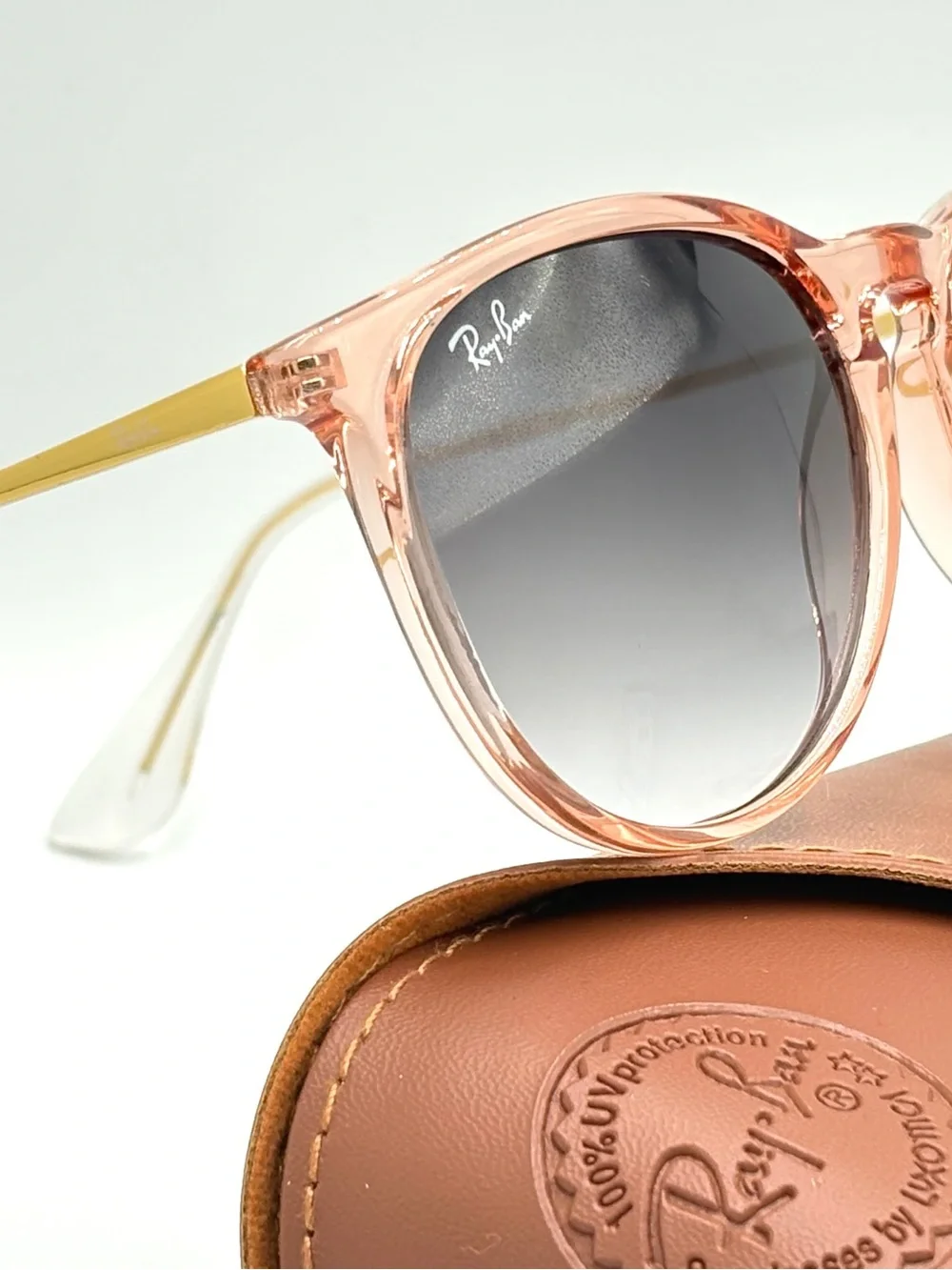 Ray-Ban Erica rb4171 Women’s Sunglasses 6742/11 transparent pink light